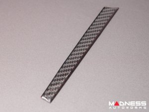 Alfa Romeo Giulia Shift Console Cover Trim - Carbon Fiber - Flexible / Self Adhesive Alfa Romeo Giulia Shift Console Cover Trim - Carbon Fiber - Flexible / Self Adhesive